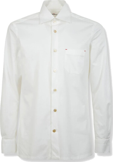 Kiton Herre Skjorter Hvit 3XL,