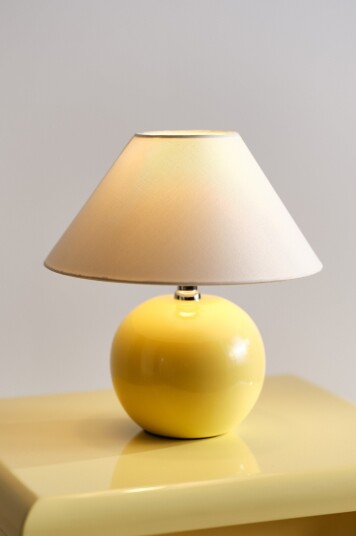 Jotex KARAMELL bordlampe Gul 2235589020 Jotex KARAMELL bordlampe Gul 2235589020