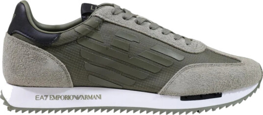 Emporio Armani EA7 Herre Sko Grønn 41 1/3 EU, Emporio Armani EA7 Herre Sko Grønn 41 1/3 EU,