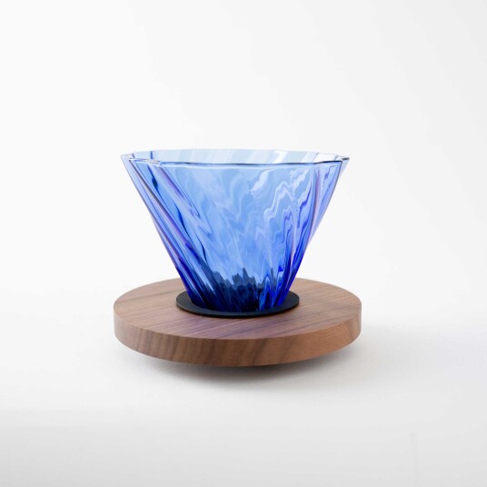 Aurora Wave Glass Dripper Blue Aurora Wave Glass Dripper Blue