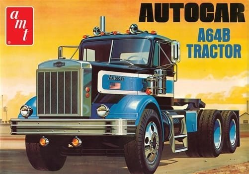 AMT 1/25 Autocar A64B Semi Tractor AMT 1/25 Autocar A64B Semi Tractor