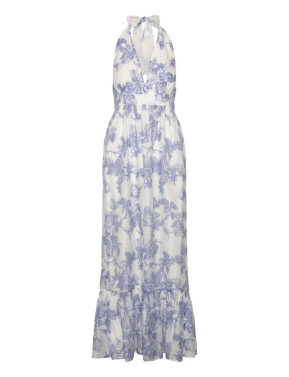 Love Lolina Tulip Maxi Dress   White   L