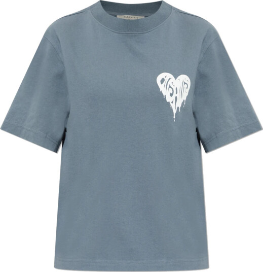 AllSaints Dame Topper Blå XS,
