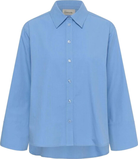 My Essential Wardrobe Dame Bluser & Skjorter Blå M,