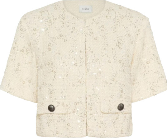 Gestuz Gzchanaya Ss Jacket Cream 40 Gestuz Gzchanaya Ss Jacket Cream 40