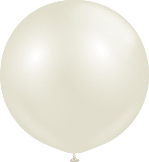 Ballongkungen Ballonger Professional Superstore Aura Ivory White 2-pakning 1247083-2