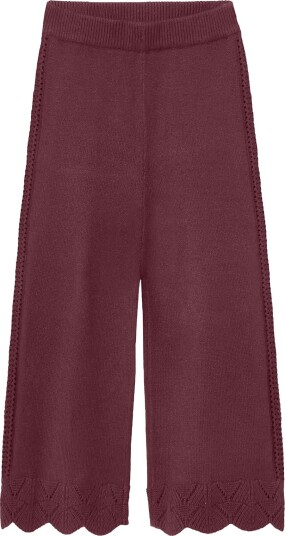 Fliink Alilly Wide Pant - BURGENDY - 2-3Y(95 cm)
