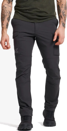 Revolutionrace Turbukse & Fritidsbukse Adventure Cargo Stretch Pants Herre Anthracite 2XL