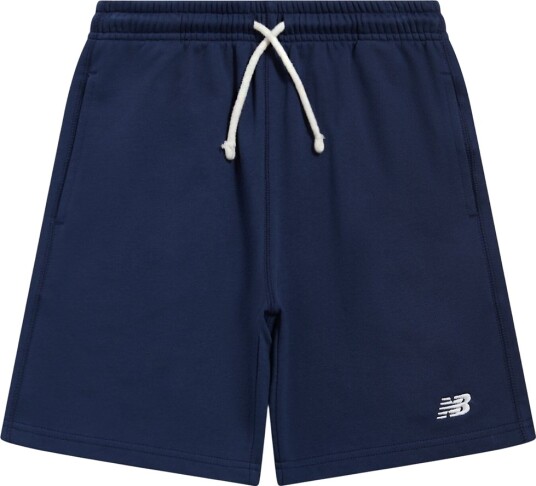 New Balance Shorts French Terry Navy New Balance 7 8 år 122 128 Shorts Blå