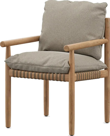 Dedon TIBBO lenestol BPR teak 0205 vulcano matte 0122