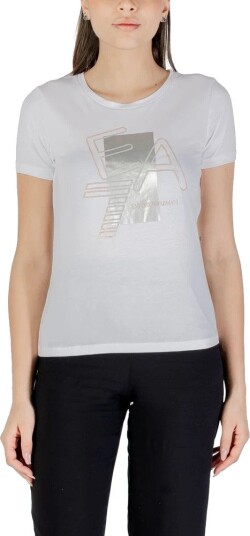 Emporio Armani EA7 Dame Topper Hvit M,