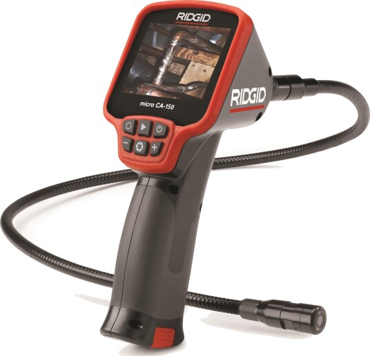 Ridgid Inspeksjonskamera Ca-150 3,5" Fargedisplay Ridgid Inspeksjonskamera Ca-150 3,5" Fargedisplay