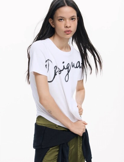 Desigual Ts_Florencia 1000 White Xs White S