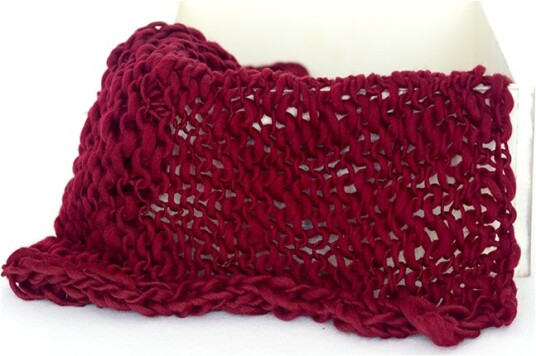 Pledd - Fiber - 50x50 cm - Vin