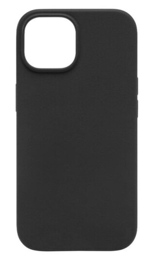 Linocell Rubber case for iPhone 15 Svart
