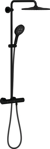 Grohe Rainshower Smartactive 310 dusjsett, vannbesparende, sort black