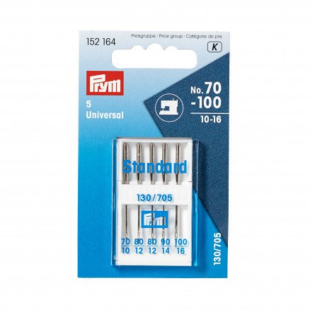 Prym Symaskinnåler Universal 130 705 Str 70 100 5 stk Prym Symaskinnåler Universal 130 705 Str 70 100 5 stk