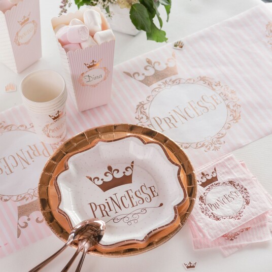 Servietter Princesse Roségull   20 pakning