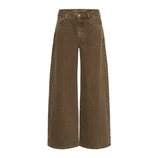 My Essential Wardrobe Dame Jeans Brun 3XS L32 My Essential Wardrobe Dame Jeans Brun 3XS L32