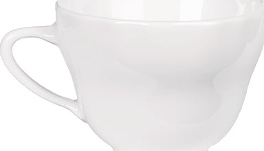 Porsgrunds Porselænsfabrik Victoria Hvit Kopp 22 cl