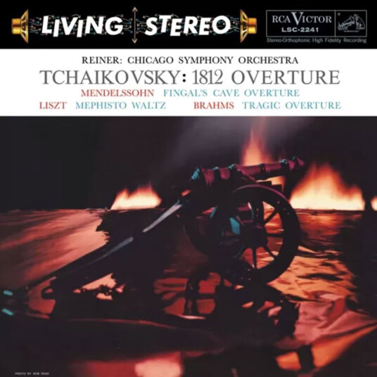Fritz Reiner Chicago Symphony Orchestra Tchaikovsky: 1812 Overture LP/Vinyl