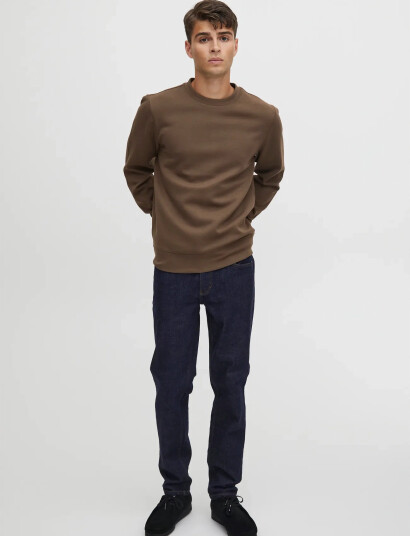 Casual Friday Cfsebastian 0096 Crew Neck Swe Brown XXXL Casual Friday Cfsebastian 0096 Crew Neck Swe Brown XXXL