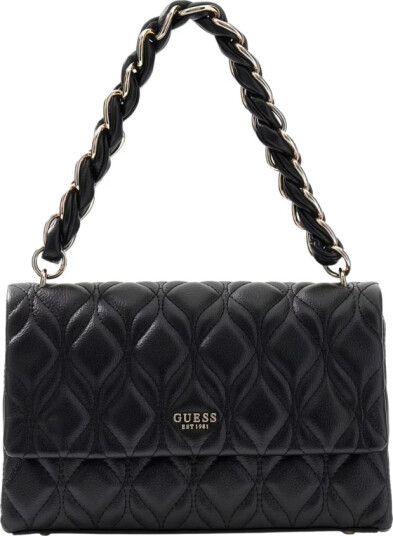 GUESS Maxine Flap Crossbody Black ONE SIZE GUESS Maxine Flap Crossbody Black ONE SIZE