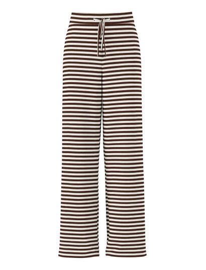 Pieces Pclaya Mw Wide Pants Jrs Noos   Brown   M