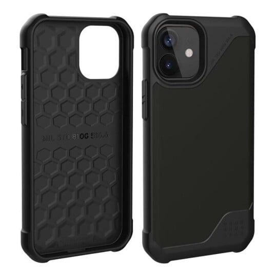 UAG iPhone 12 Mini UAG Metropolis LT PU Skinndeksel - Black