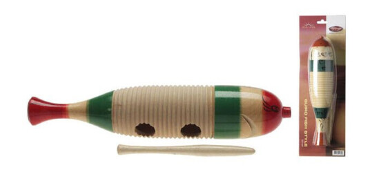 Stagg Guf-141l Guiro Fish Style, Stor Stagg Guf-141l Guiro Fish Style, Stor