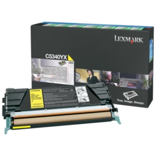 Lexmark C5340YX Tonerkassett gul 7.000 sider