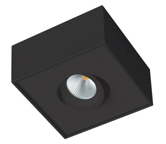 ComfortLED CUBE Enkel Downlight Sort