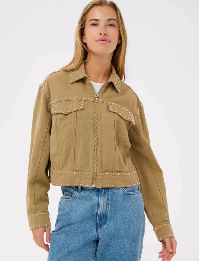 Kaffe Kabrynn Twill Shirt Beige 44