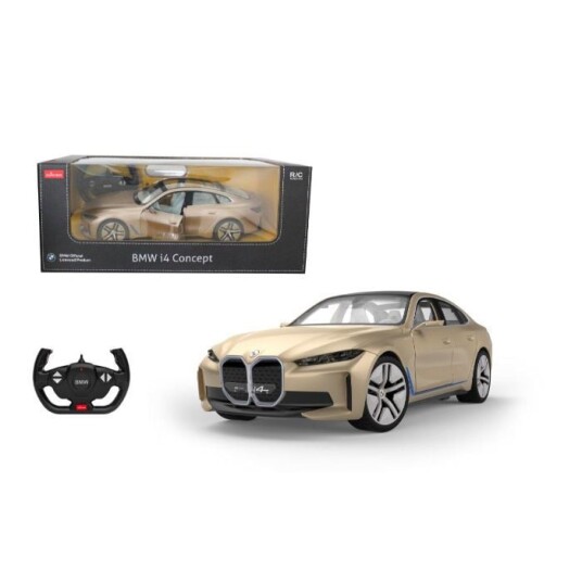 Rastar 1:14 BMW i4 Concept Radiostyrt Bil med Lys Rastar 1:14 BMW i4 Concept Radiostyrt Bil med Lys