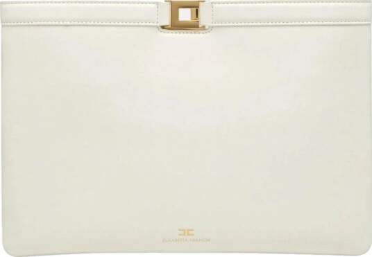 Elisabetta Franchi Dame Vesker Hvit ONE SIZE,