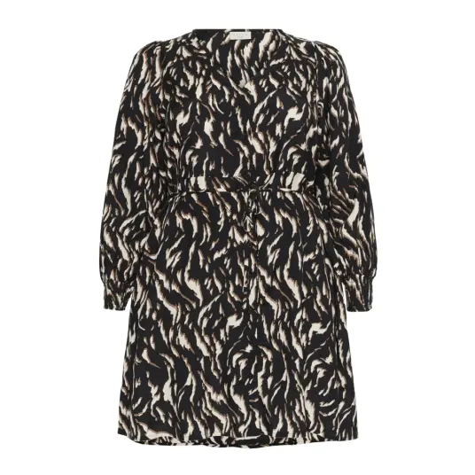 Kaffe Curve Kcmilina Dress - Black - 48 Kaffe Curve Kcmilina Dress - Black - 48