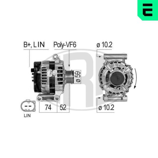 Dynamo ERA 210835A