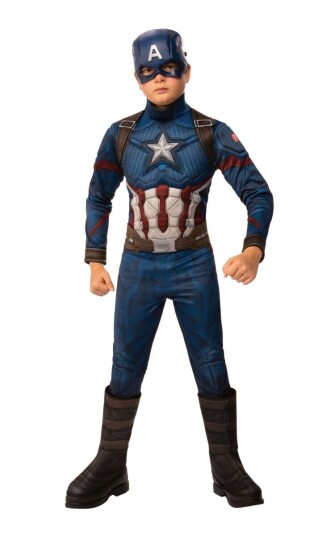Rubies Captain America Deluxe, 3-4 år Rubies Captain America Deluxe, 3-4 år