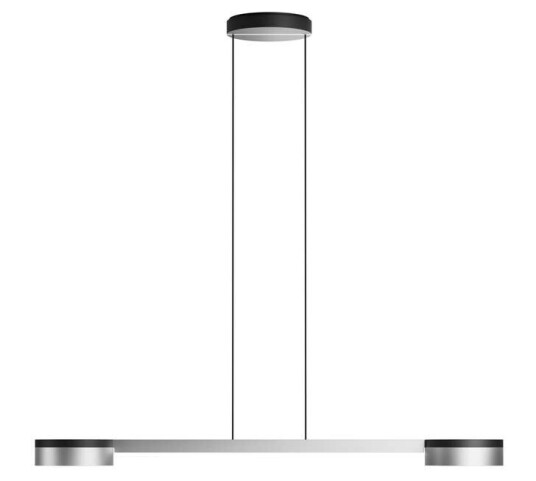 Light-Point - Blade S2 Slim Pendel Matt Black/Satin Silver