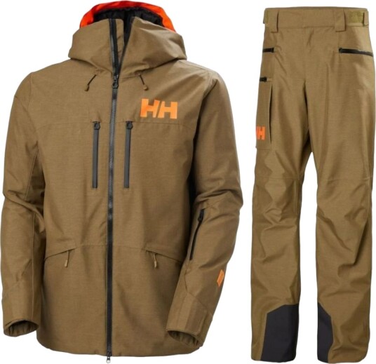 Helly Hansen Garibaldi 2.0 skisett herre brun Helly Hansen Garibaldi 2.0 skisett herre brun