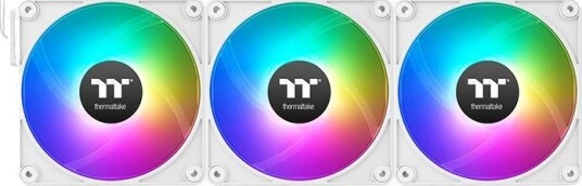 Thermaltake CT120 EX ARGB Sync 120mm Kabinettvifter - Hvit 3-pakning Thermaltake CT120 EX ARGB Sync 120mm Kabinettvifter - Hvit 3-pakning