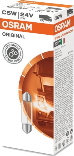 OSRAM 6423 Lyspære, nummerskiltlys OSRAM 6423 Lyspære, nummerskiltlys