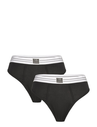 Björn Borg Original Highwaist Brief 2P - Black - XL