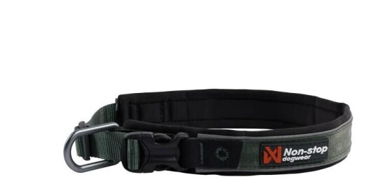 Non-Stop Dogwear Roam Hundehalsbånd L Grønn - Polstret og Komfortabel Non-Stop Dogwear Roam Hundehalsbånd L Grønn - Polstret og Komfortabel