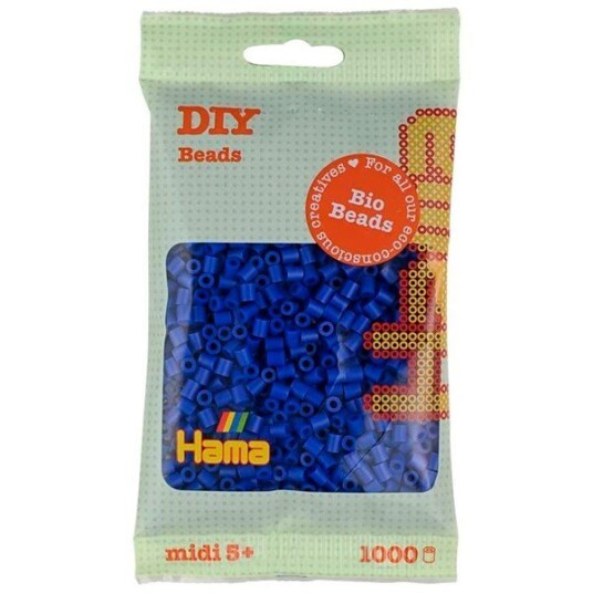 HAMA BIO Midi Beads 1000 pcs Blue HAMA BIO Midi Beads 1000 pcs Blue