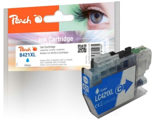 Peach Pi500-374 Høyt (Xl) Utbytte Cyan 10 Ml 1 Stykker 0 Sider Enkeltpakke