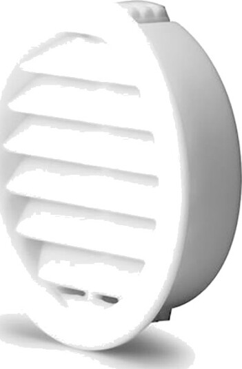 Fresh 500196 Gitter 4 pakk hvit plast Ventilasjon