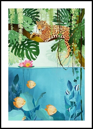 Welcome To the Jungle Plakat / 21x30cm