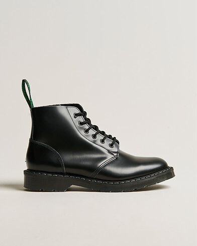 Solovair 6 Eye Astronaut Boot Black Shine Solovair 6 Eye Astronaut Boot Black Shine
