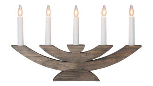 Star Trading Lysestake Navida 24 cm Brun 1737182-01-0 1698795-01-0